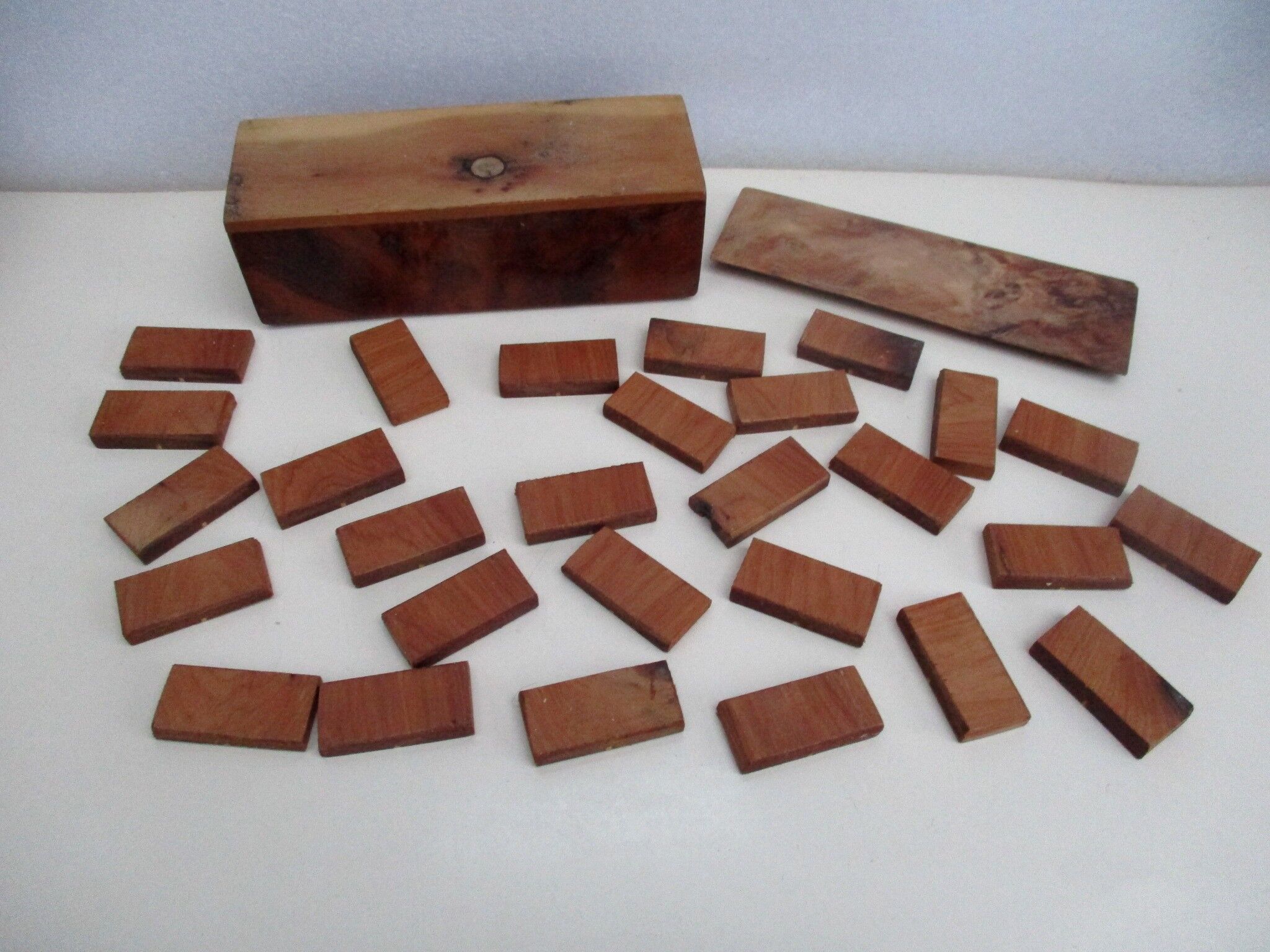 Game of dominoes and its box- vintage