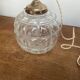 Art Deco glass pendant light