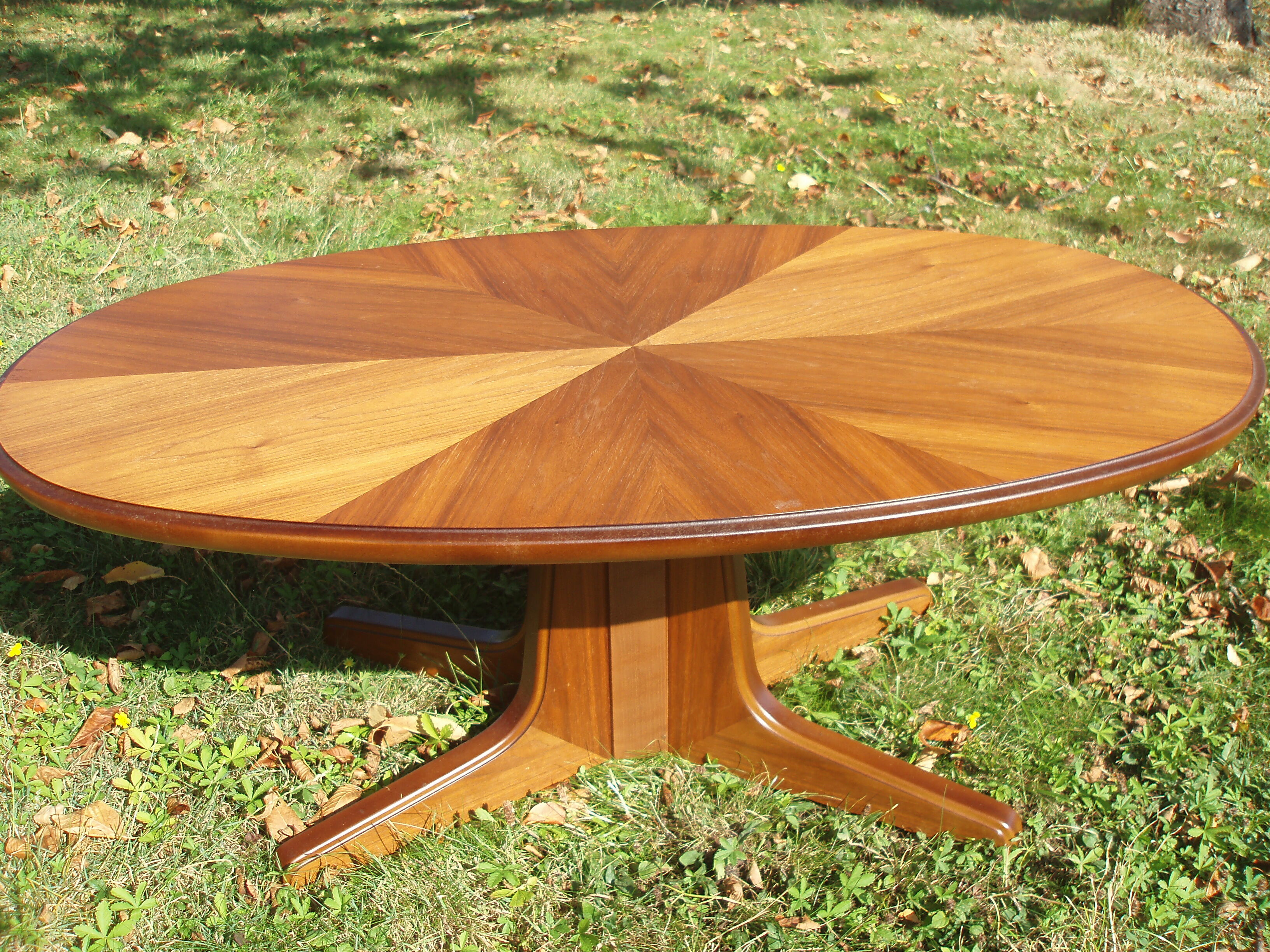 Vintage oval table
