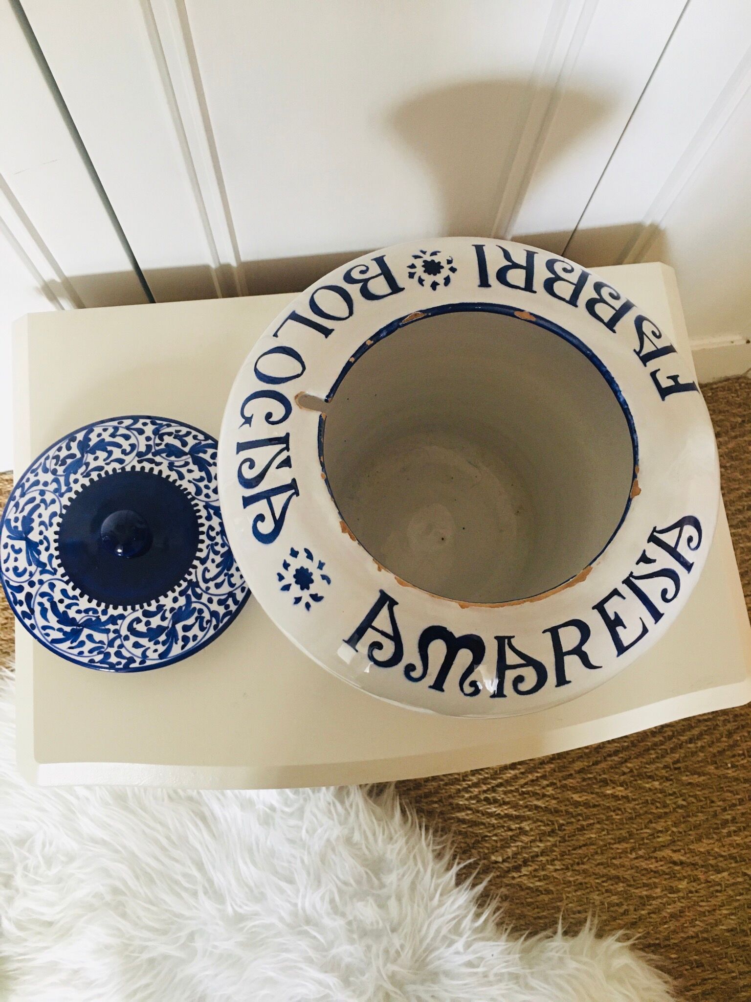 Large pot amarena fabbri from cacf faenza