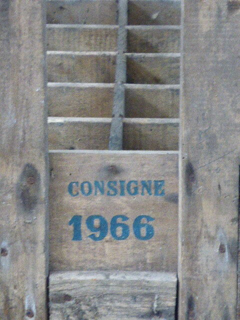 Old bottle locker 1966