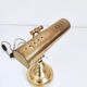 Lampe de bureau banquier en laiton doré