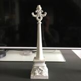 White patinated cast iron column