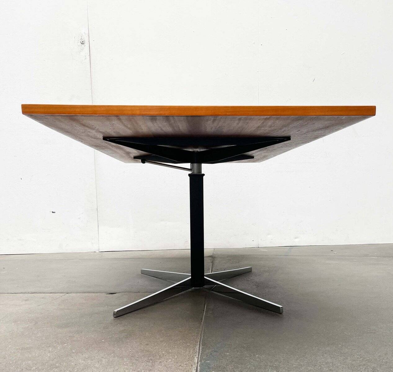 German adjustable dining table in mid-century style by J.M. Thomas for Wilhelm Renz, 1960s