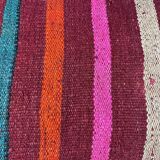 Vintage turkish handmade kilim cushion cover , 30 x 50 cm