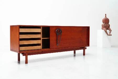 Jean Batenburg, Sideboard with Émile Souply Handle