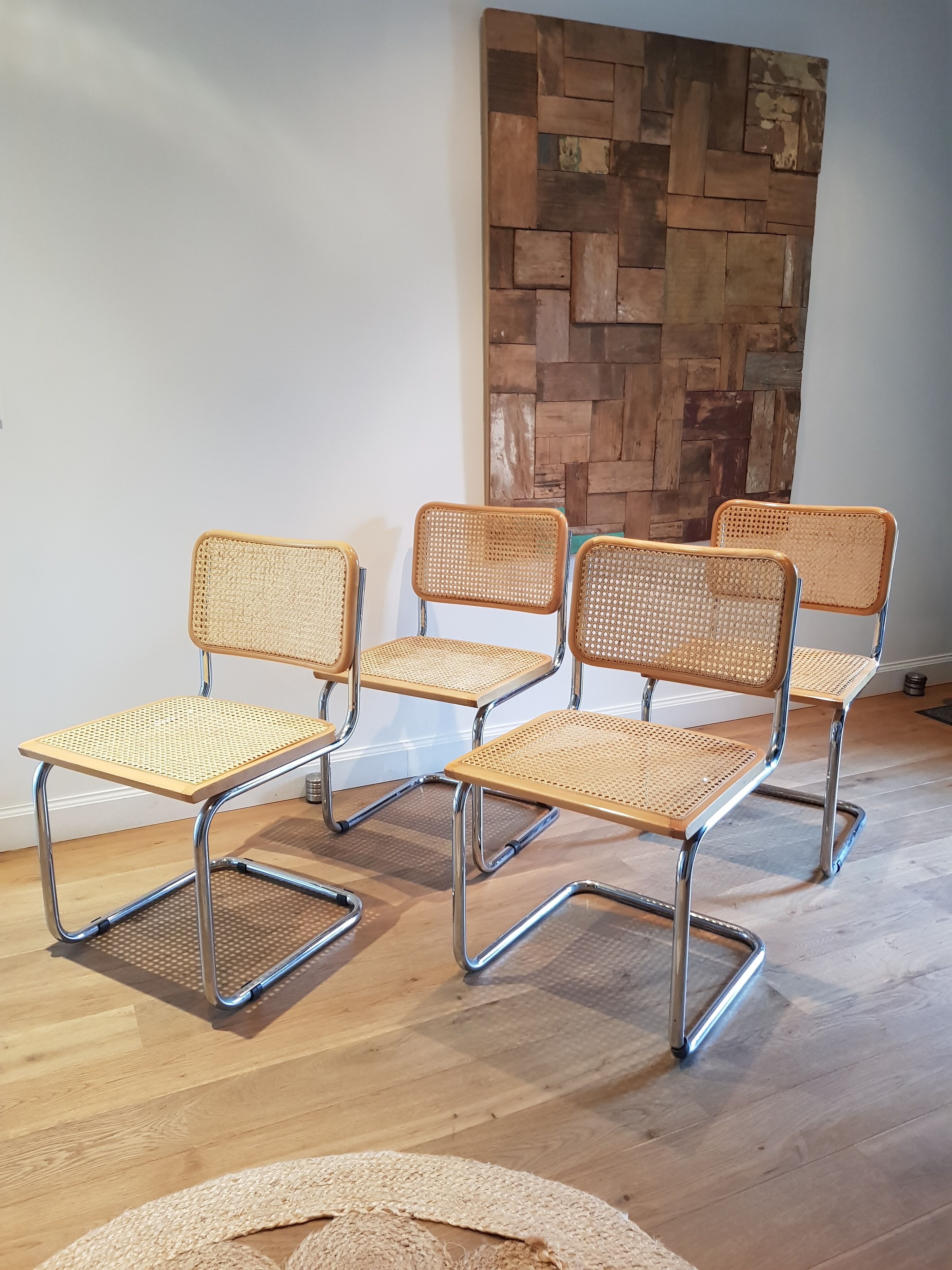 Set of 4 chairs Cesca Breuer