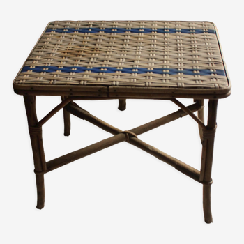 Rattan woven wicker coffee table