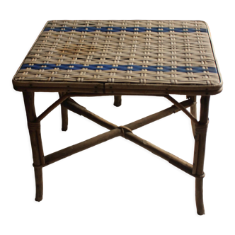 Rattan woven wicker coffee table