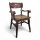 Brutalist armchair