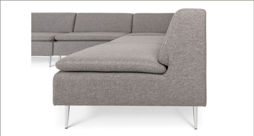 Scandinavian corner sofa