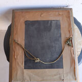 Framed watercolour of roses, signed.