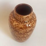 West Germany ceramic vase 1970s Height 21 cm