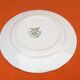 12 ceramic cheese/dessert plates with floral decoration