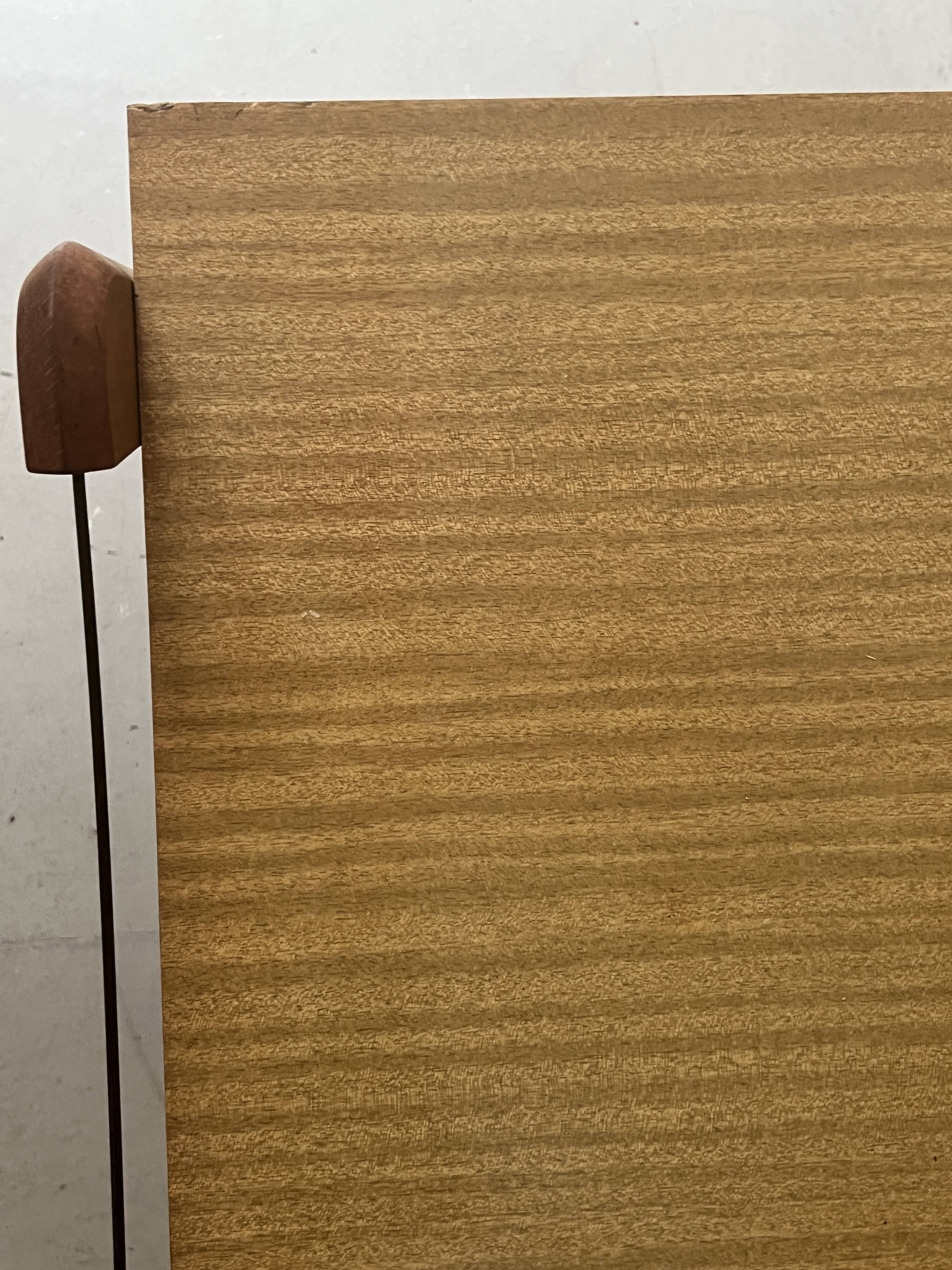 Wooden bar cabinet, French design 1950.