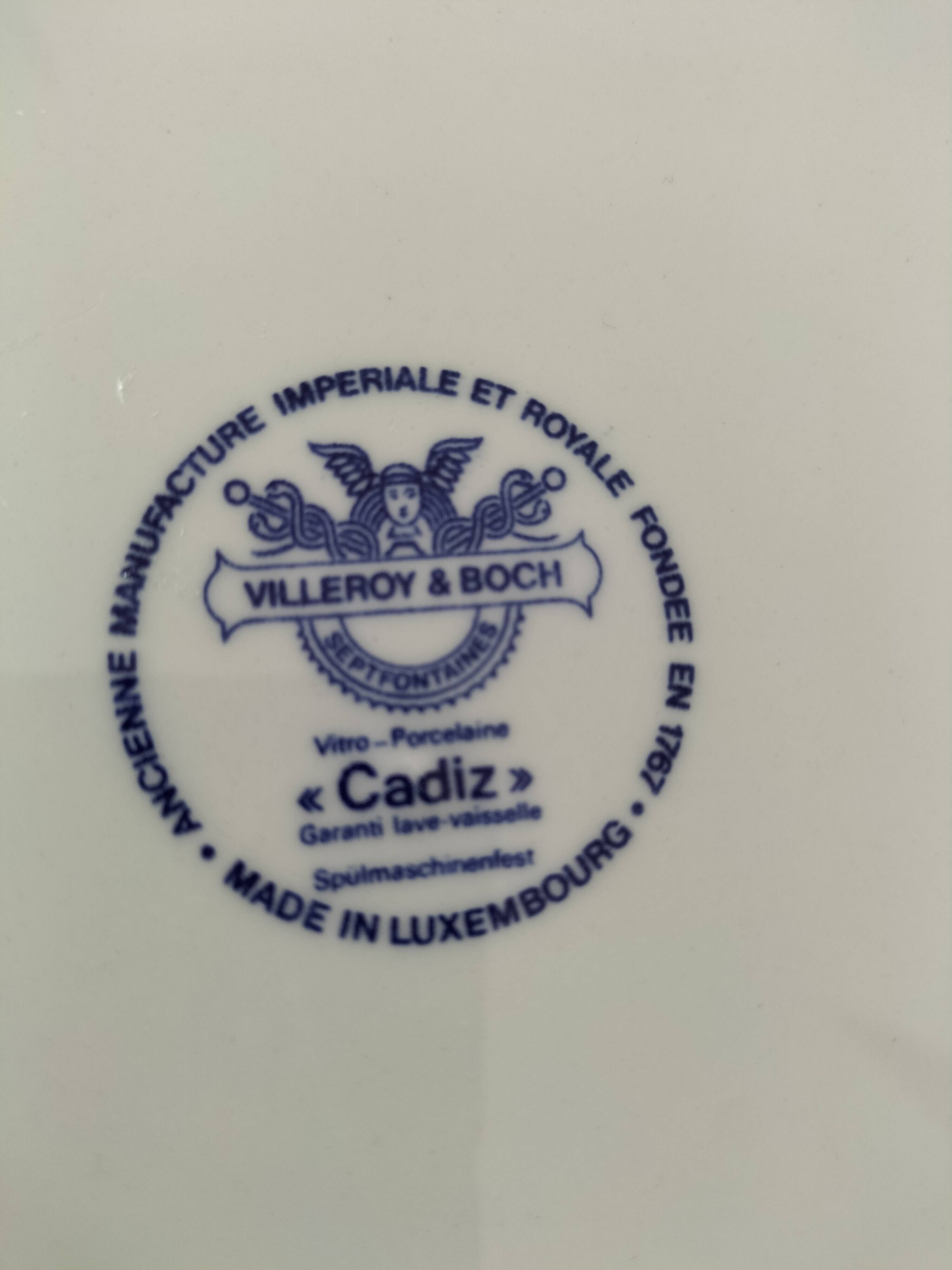 Villeroy and Boch Cadiz Plate