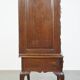 Early 18th century English oak chest on stand/ highboy