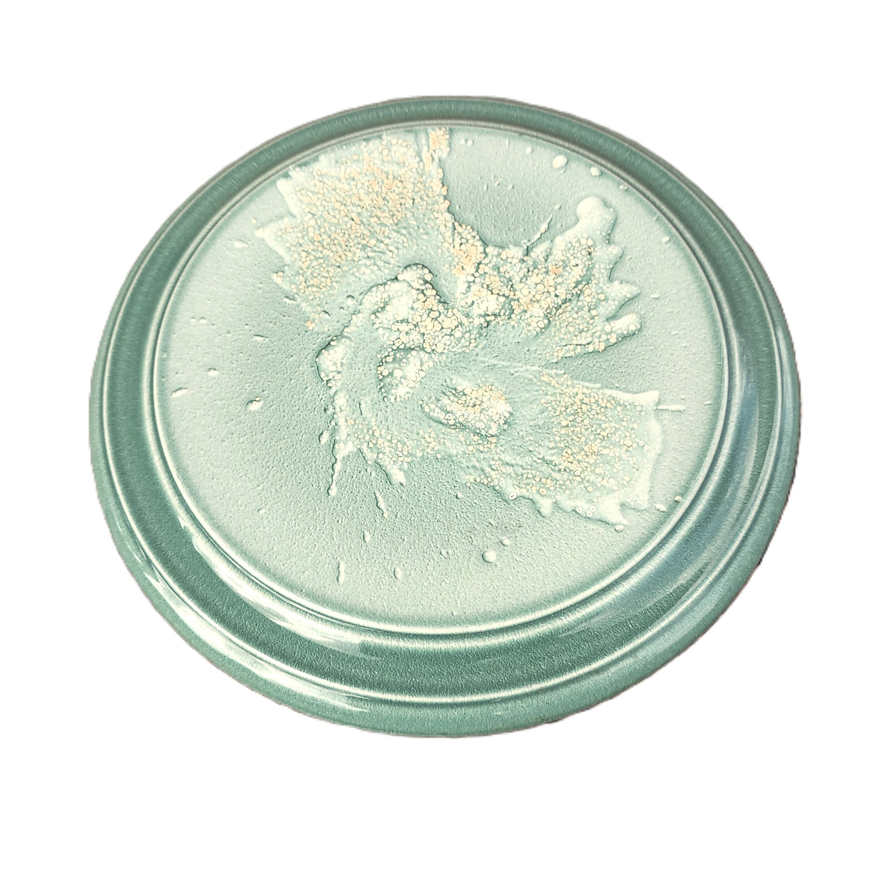 Ceramic trivet signed by Patrick Protet