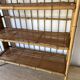 Etagère en bambou pliable années 60 -70
