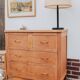 1950s chest of drawers with mustache feet
