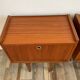 Pair of Scandinavian teak bedside tables in 60s