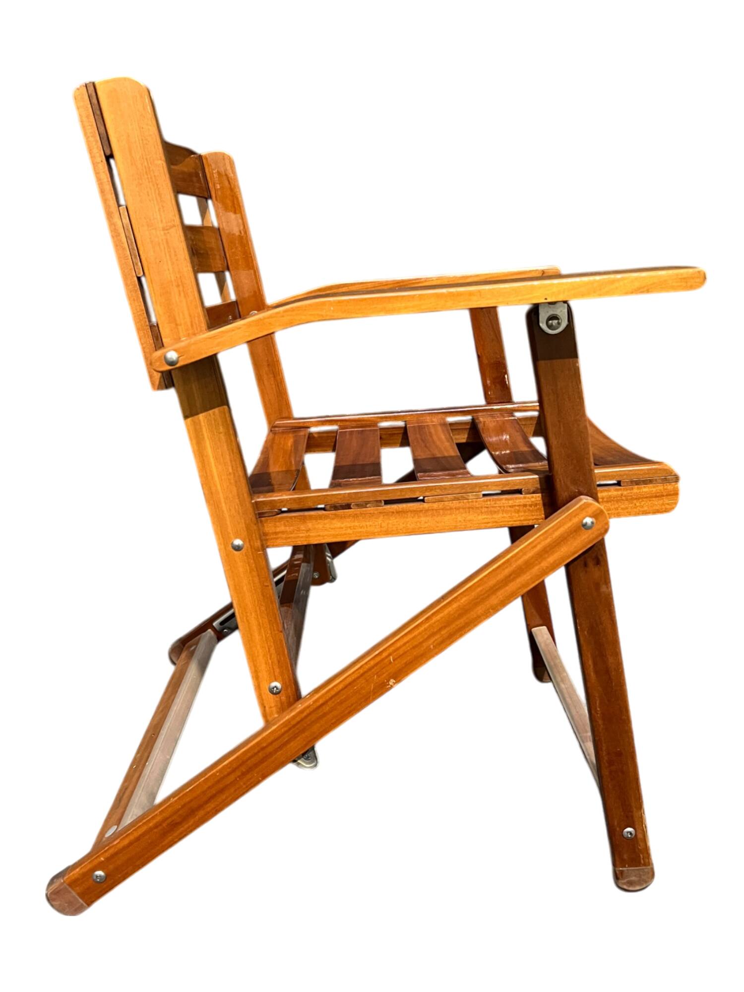 Set of two folding armchairs from the Reguitti brand