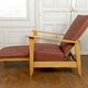 System armchair, Morris Art Deco chaise longue, France c. 1940