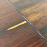 Sixties beautiful grained rosewood dining table by Denmark Sixties beautiful grained rosewood dinin