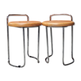 Pair of Scandinavian style stools