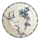Earthenware compotier, oxford blue, hb & cie choisy le roi
