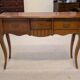 Cherry wood console