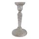 Grand bougeoir verre moulé