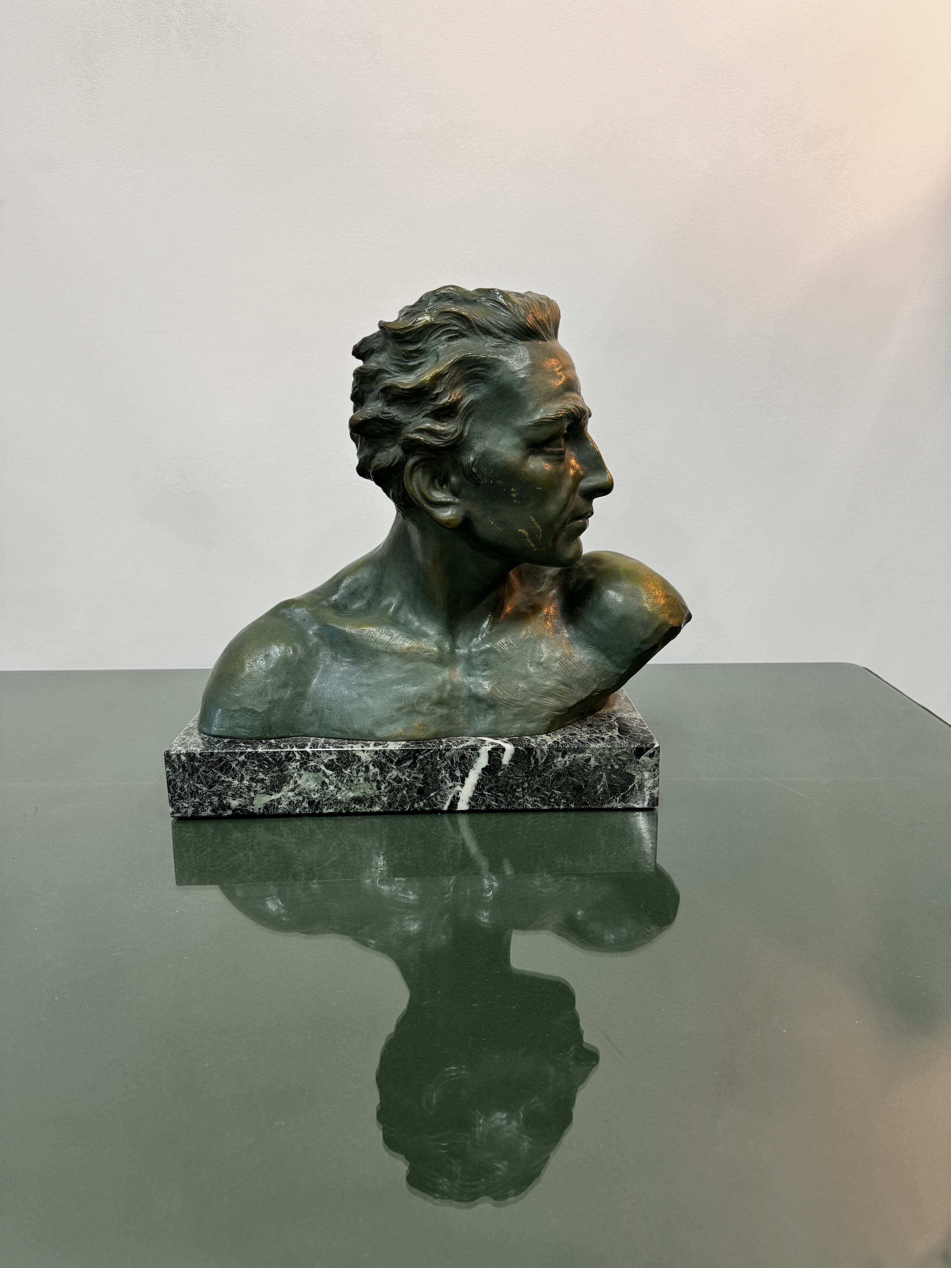 Bust of a man, Johannes Dommisse, 1930