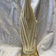 Virgin statue in resin