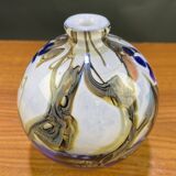 Murano glass soliflore ball vase