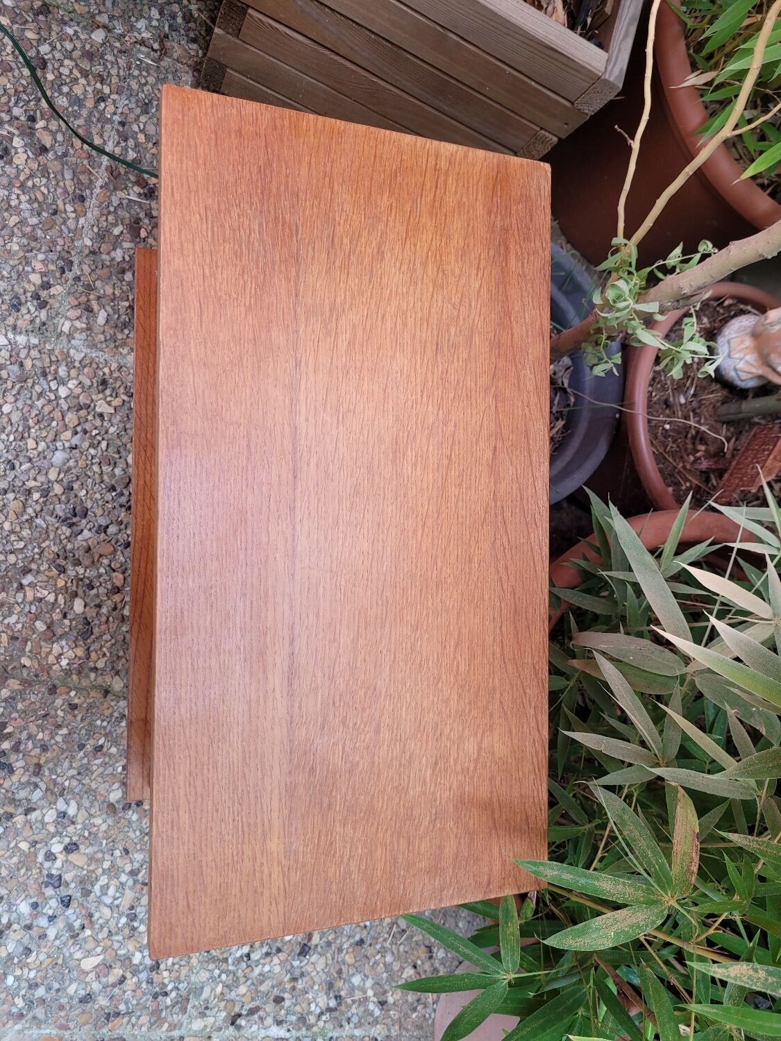 Vintage bedside table