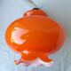 Suspension orange en opaline