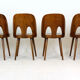 Wooden chairs by Oswald Haerdtl for Ton, 1950