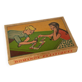 Vintage domino game