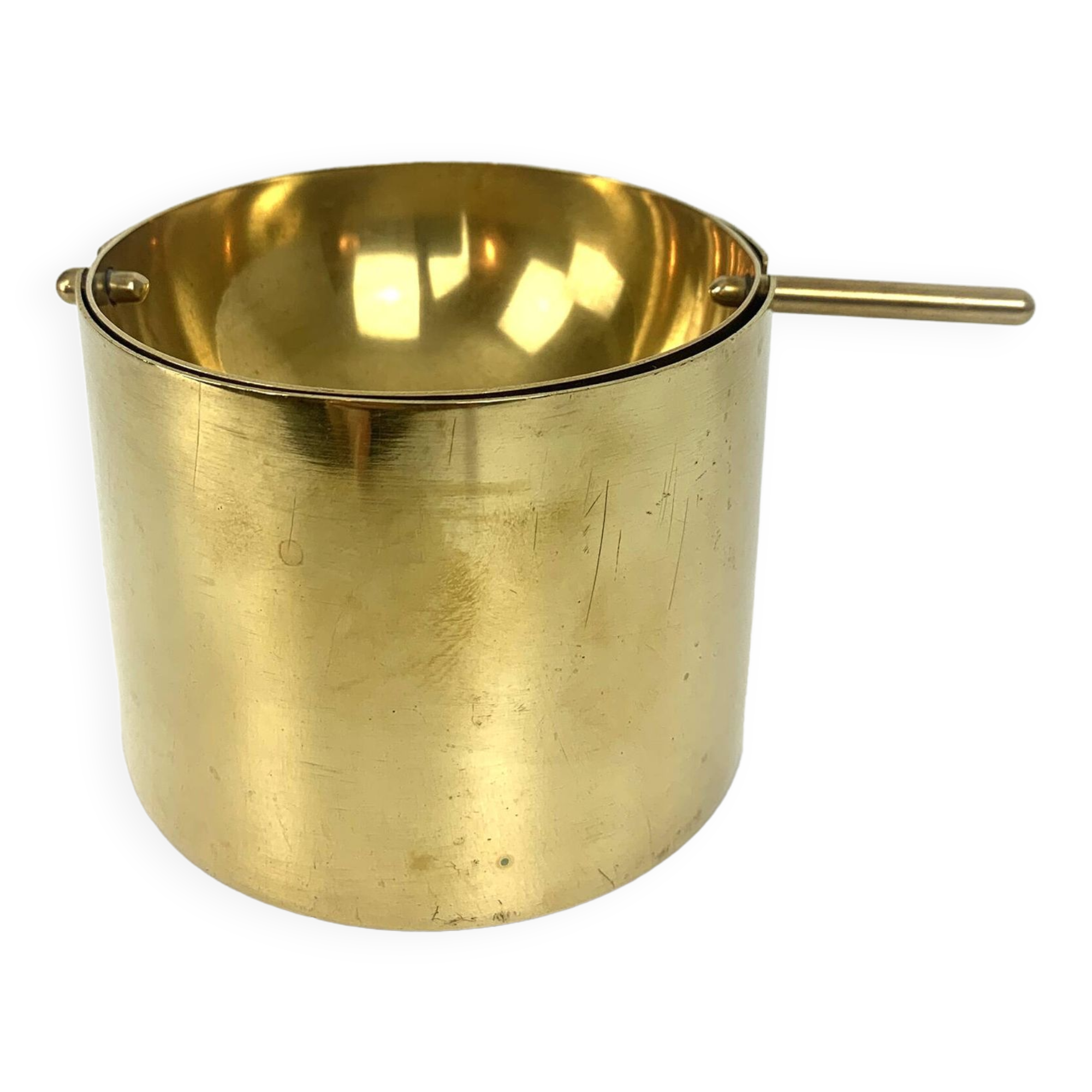 Ashtray Arne Jacobsen Ashtray Stelton SAS Hotel brass brass Mid century