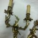 Paire d’appliques en bronze Louis XV