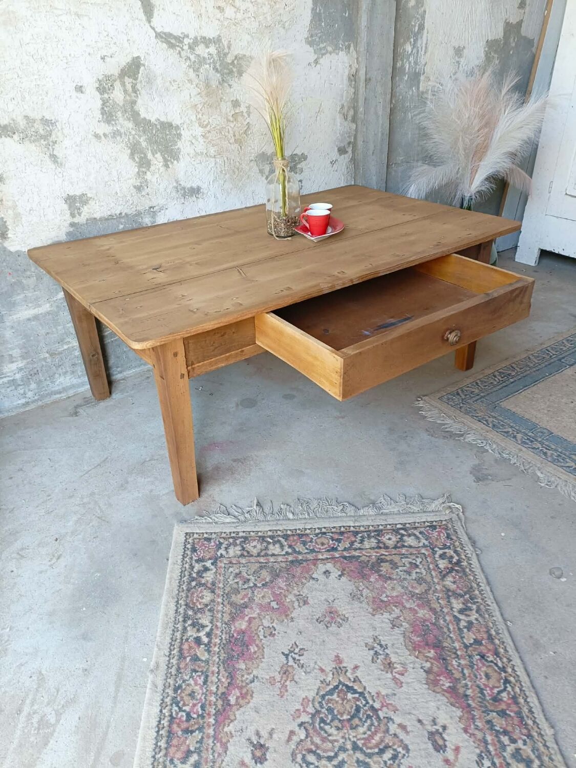 Farmhouse coffee table
