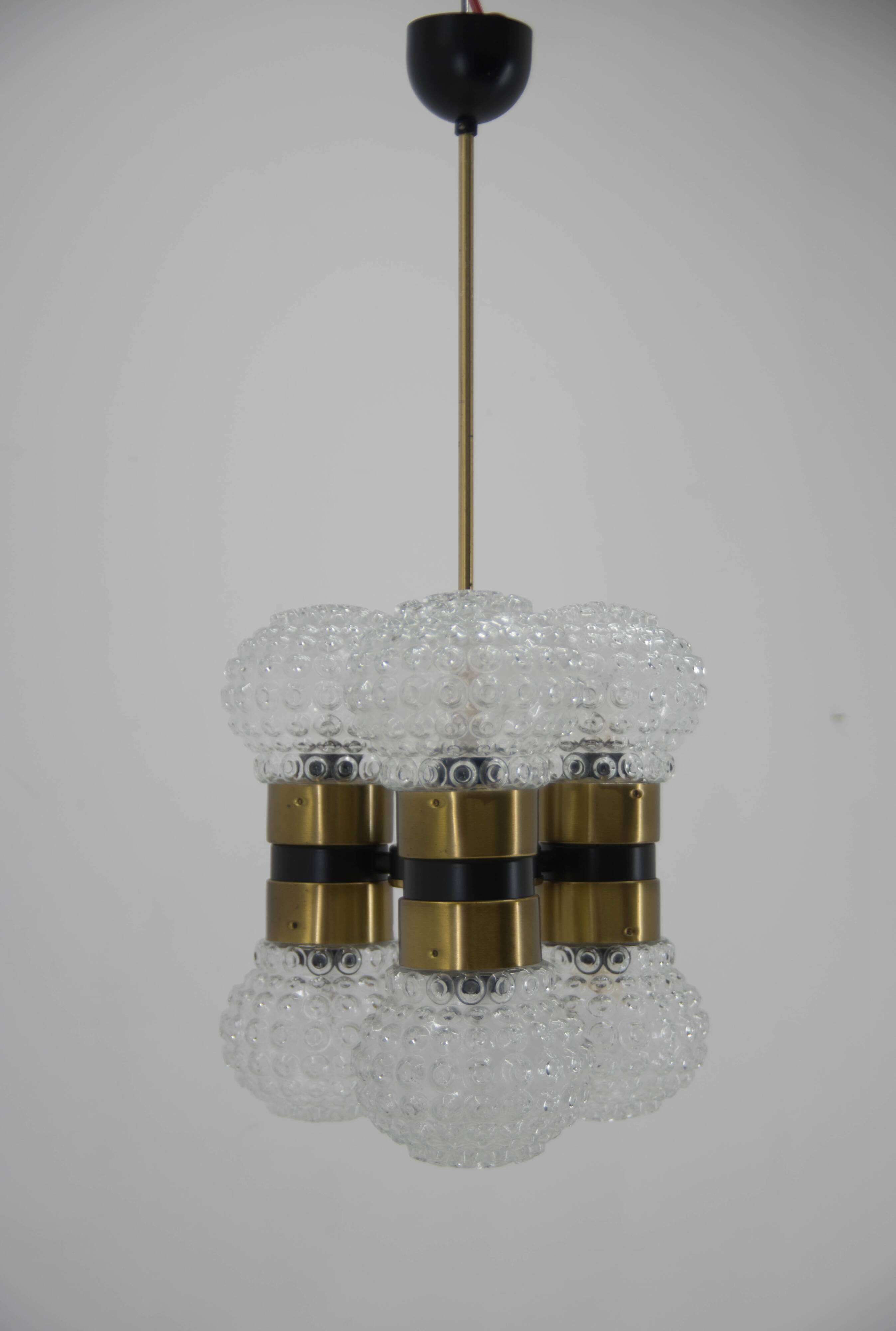 Mid-Century Chandelier by Napako, 1960s