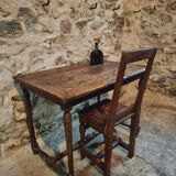 Antique French Table | 19th Century | Oak & Pine