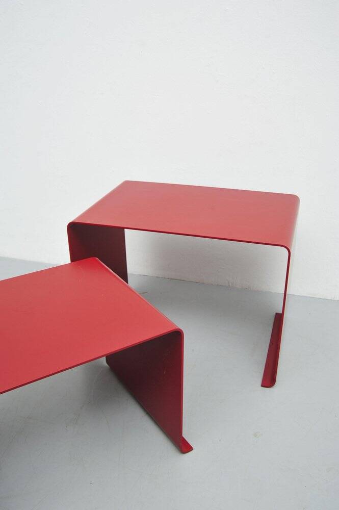 Ensemble de deux tables basses par Dieter Rams et Thomas Merkel, 2001