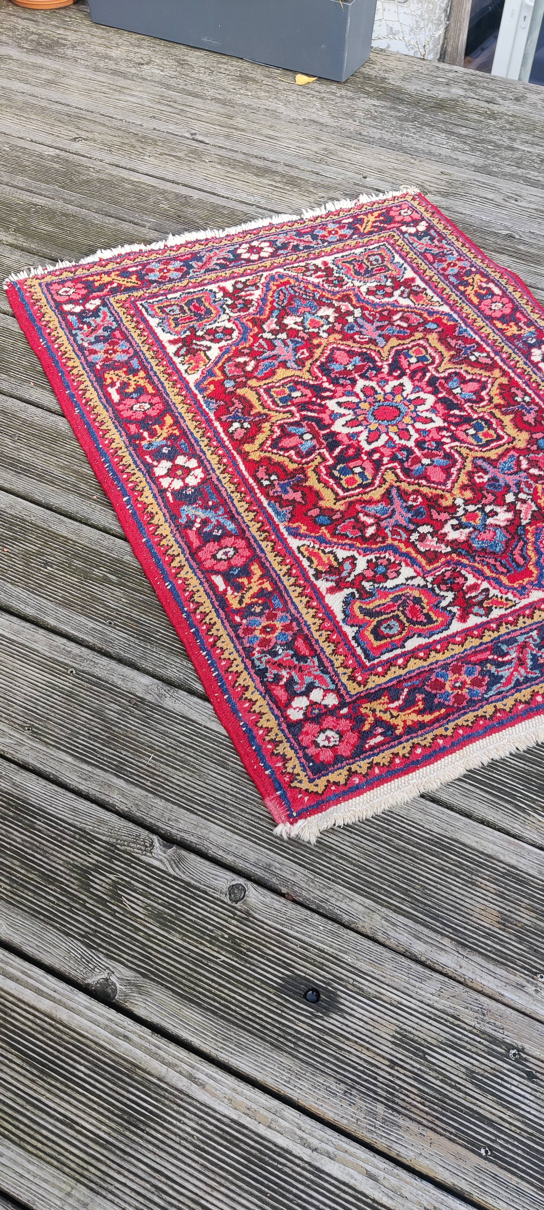 Tapis persan de Malayer vintage