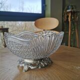 Val Saint Lambert crystal salad bowl