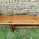 Banc en chêne