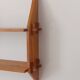 Vintage mid century brutalist pinecwall shelf