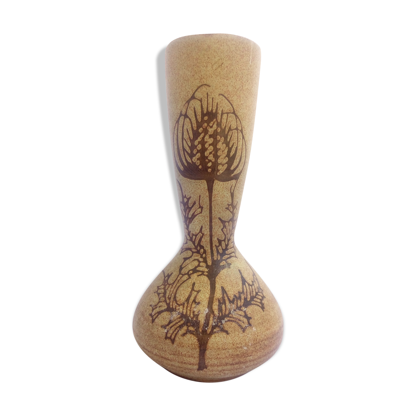 Fonck and Matéo thistle vase Vallauris